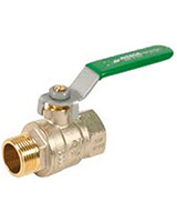 Full bore ball valve male-female BSP – Brass – NF certified