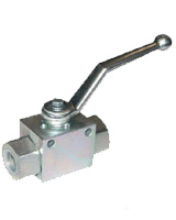 Reduced bore ball valve female BSP – Steel – high pressure