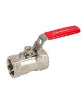 1- piece body reduced bore ball valve – female BSP – Stainless steel