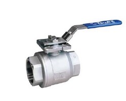 Split-body ball valve female BSP – Stainless steel