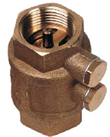 Female BSP threaded antipollution check valve