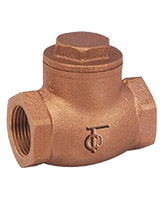Female BSP bronze swing check valve – WRAS
