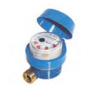 Single jet water meter