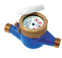 Dry dial multi jet water meter