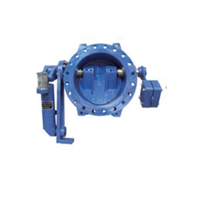 Tilting type check valve with counterweight and hydraulic damper – PN16