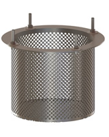 Crépine pour clapet axial – à brides – Corps Inox