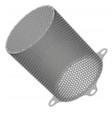 Stainless steel 316L strainer for flanged type axial check valve PN10
