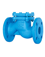 Flanged type lift check valve PN16