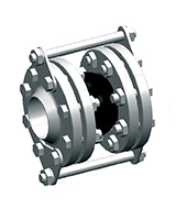 EPDM Flanged expansion joint PN16 with tie rods