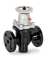 Flanged pressure reducing valve