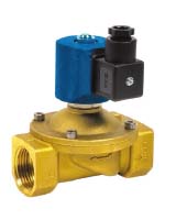 Female BSP servo-assisted solenoid valve Normaly Closed