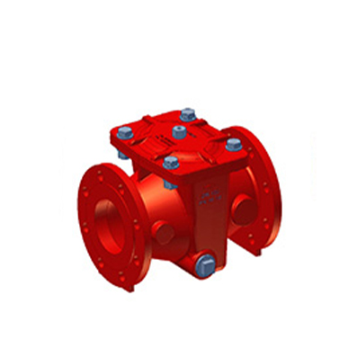 Flanged ductile iron H-strainer PN10