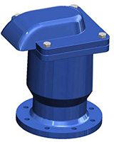 Ventouse double effet à bride – PN25