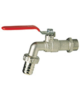 Bibcock ball valve male BSP – Brass – ACS