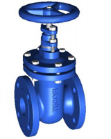 Non-rising stem gate valve F4 PN16