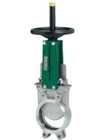 Rising-stem cast iron knife gate valve with handwheel – EPDM ACS
