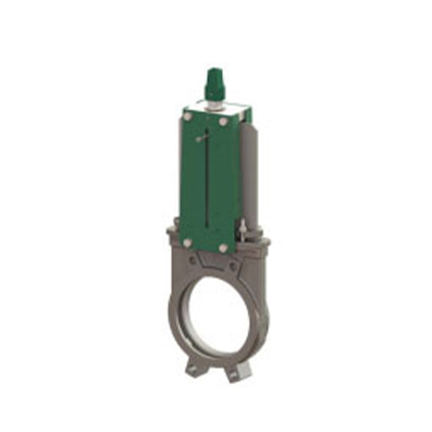 Non-rising stem knife gate valve with square operating