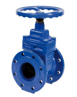 F4 Resilient seat gate valve NBR with handwheel – PN10