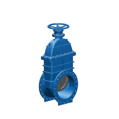 F4 Resilient seat gate valve with gearbox – PN16