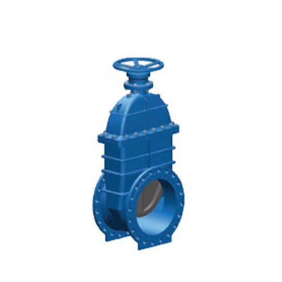 F4 Resilient seat gate valve with gearbox