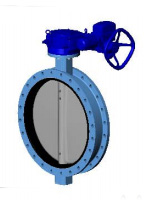 Válvula de mariposa Wafer PN10 – cuerpo fundido dúctil – mariposa fundida dúctil – comandada por motor BERNARD