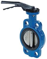 Wafer type butterfly valve PN25 – handle