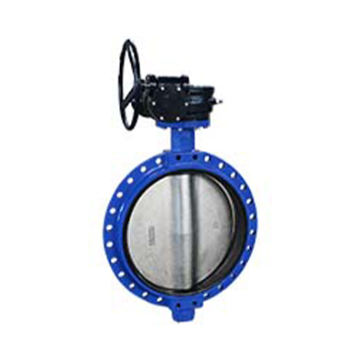 Wafer type butterfly valve PN16 – ductile iron body and disc – EPDM – manual gearbox