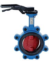 Butterfly valve lug PN16 – ductile iron body and disc – EPDM – 3F handle