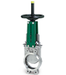 Knife gate valve