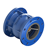 Axial check valves