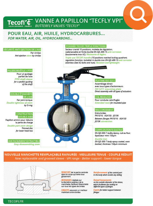 VPI - Premium DN32-40 - TECOFI valve designer