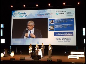 Tecofi reçoit le prix de « Chef d’entreprise de l’année »