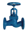 Flanged globe valve
